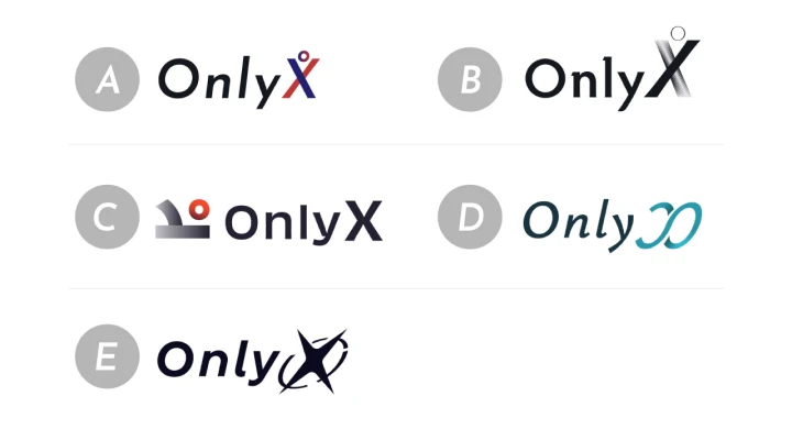 OnlyX ロゴリニューアル